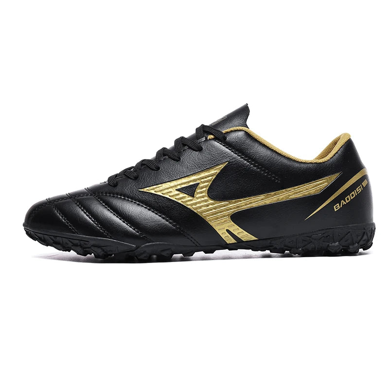 Nuevas botas de campo de fútbol para hombres, botines de fútbol con tachuelas para interiores, zapatillas de entrenamiento para partidos al aire libre Unisex cómodas TF/FG