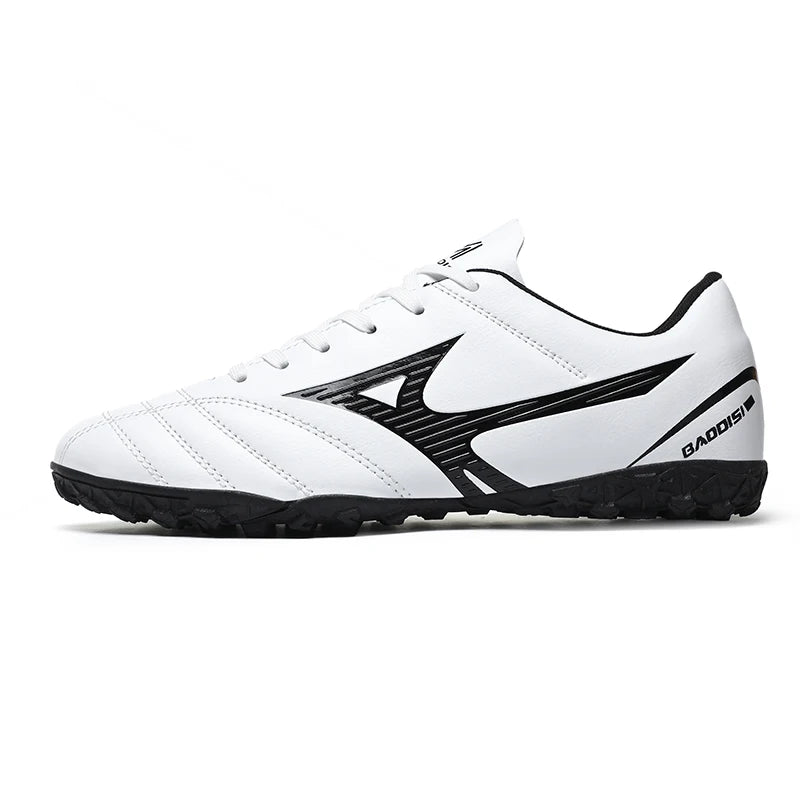 Nuevas botas de campo de fútbol para hombres, botines de fútbol con tachuelas para interiores, zapatillas de entrenamiento para partidos al aire libre Unisex cómodas TF/FG