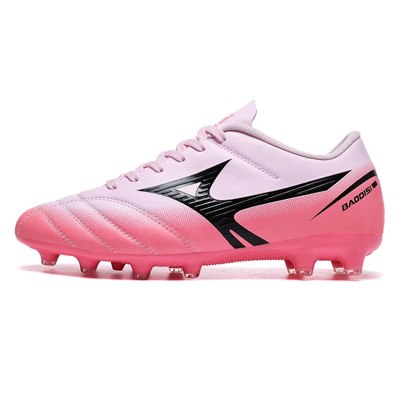 Nuevas botas de campo de fútbol para hombres, botines de fútbol con tachuelas para interiores, zapatillas de entrenamiento para partidos al aire libre Unisex cómodas TF/FG