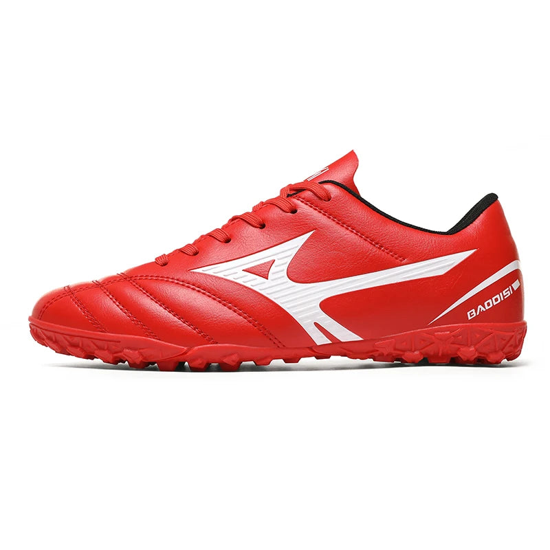 Nuevas botas de campo de fútbol para hombres, botines de fútbol con tachuelas para interiores, zapatillas de entrenamiento para partidos al aire libre Unisex cómodas TF/FG